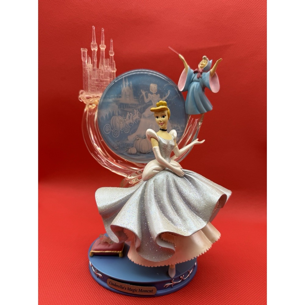 Cinderella Godmother Bradford Exchange Disney's Swirling Princesses Figurine